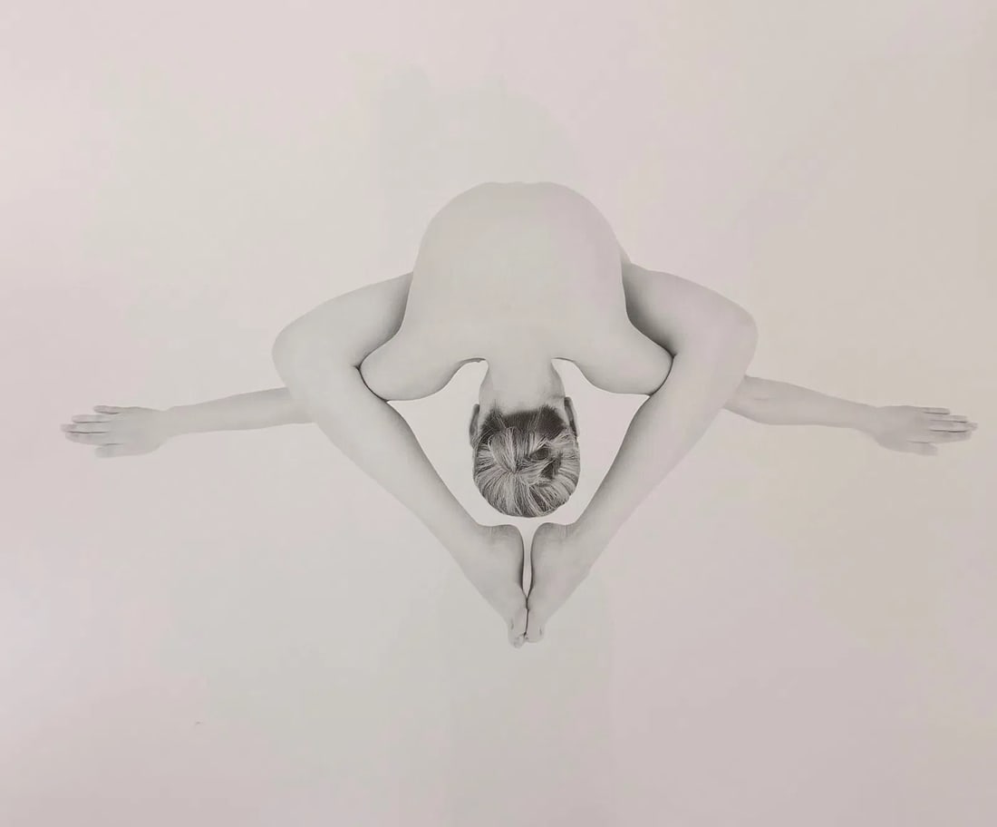 Flexibility, Nude, Print: Flexibility, Nude, Print. Jonathan Harrington (American). Printed in 2015, Canada. 11.00 x 11.00 inches. Please be aware that all lots in our auctions are sold "AS IS," in accordance with the Terms &