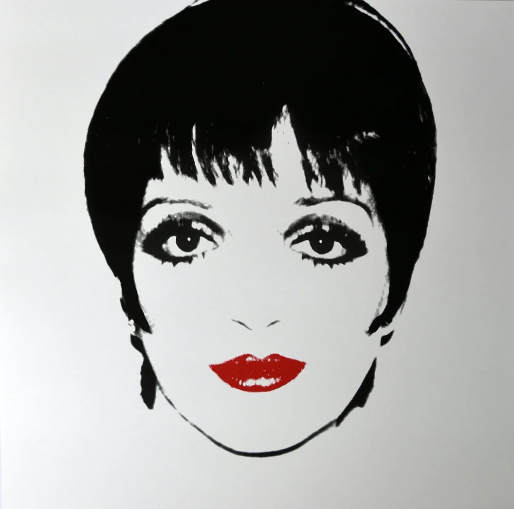 Andy Warhol (American, 1928-1987) Silkscreen: Andy Warhol (American, 1928-1987) Silkscreen. Liza Minells, "1976". 36.00 x 36.00 inches. Please be aware that all lots in our auctions are sold "AS IS," in accordance with the Terms & Conditions of