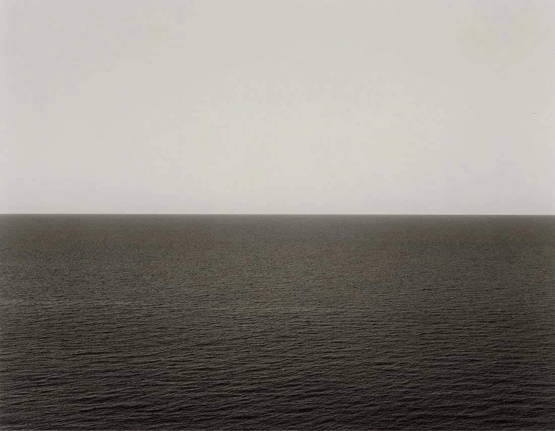 Hiroshi Sugimoto (Japanese , b. 1948) Print: Hiroshi Sugimoto (Japanese , b. 1948) Print. Sea Of Japan, Rebun Island, "1996". Printed in 2005. 8.45 x 6.60 inches. Please be aware that all lots in our auctions are sold "AS IS," in accordance