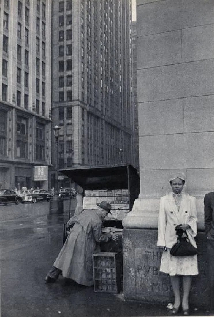 Cartier-Bresson (France, 1902-1975) Print: Cartier-Bresson (France, 1902-1975) Print. Chicago, "1947". Printed in 1952. 10.00 x 13.00 inches. Please be aware that all lots in our auctions are sold "AS IS," in accordance with the Terms &