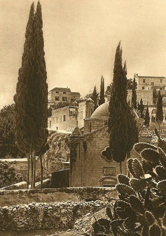 Karl Grober (Germany, 1885–1945 ) Print: Karl Grober (Germany, 1885–1945 ) Print. Church of the Annunciation in Nazareth. Printed in 1925. 5.75 x 8.25 inches. Please be aware that all lots in our auctions are sold "AS IS," in accordance wi