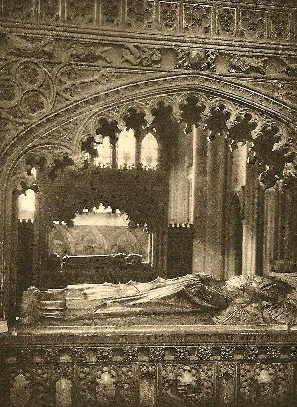 Hoppe, E.O. (British,1878-1972 ) Print: Hoppe, E. O. (British,1878-1972 ) Print. O. (British,1878-1972 ) Print. Exeter Cathedral. Devonshire. Printed in 1926. 8.25 x 6.00 inches. Please be aware that all lots in our auctions are sold "AS