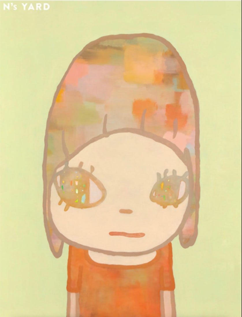 Yoshitomo Nara (Japanese, b. 1959) Poster: Yoshitomo Nara (Japanese, b. 1959) Poster. Invisible Vision. Please be aware that all lots in our auctions are sold "AS IS," in accordance with the Terms & Conditions of the Auction. All "dates"