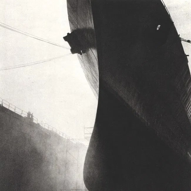 Agnes Bonnnot (France, b. 1949) Print: Agnes Bonnnot (France, b. 1949) Print. Frigate Colbert. Printed in 1990. 7.00 x 7.00 inches. Please be aware that all lots in our auctions are sold "AS IS," in accordance with the Terms & Conditions