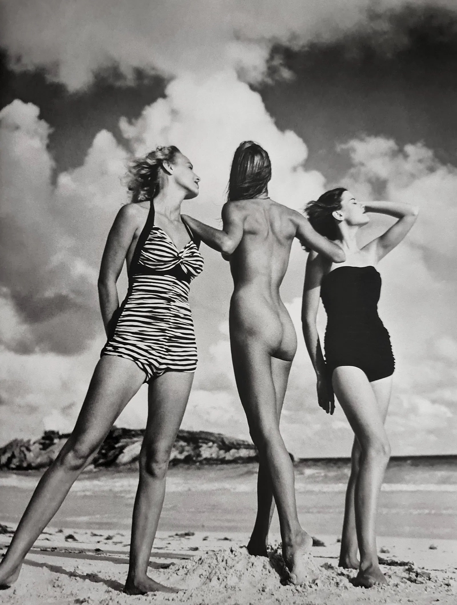 Philippe Halsman (American, 1906-1979) Print: Philippe Halsman (American, 1906-1979) Print. Bermuda, "1946". Photogravure, Printed in 1998, USA. 10.00 x 13.00 inches. Not hand-signed unless otherwise stated. Lots that contain nudity have been