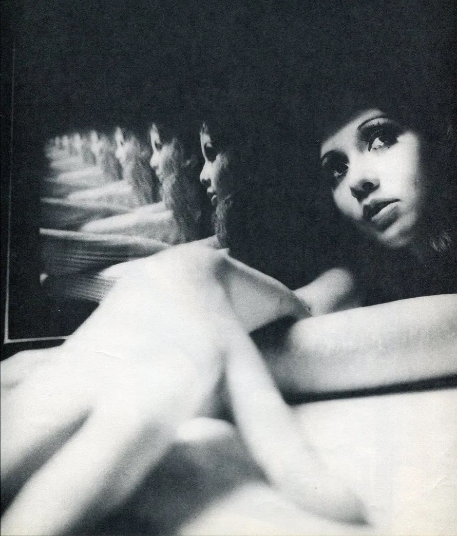 Yoshihiro Tatsuki (Japanese, b. 1949) Print: Yoshihiro Tatsuki (Japanese, b. 1949) Print. Nude. Photogravure, Printed in 1970, Japan. 10.00 x 10.00 inches. Not hand-signed unless otherwise stated. Lots that contain nudity have been partially