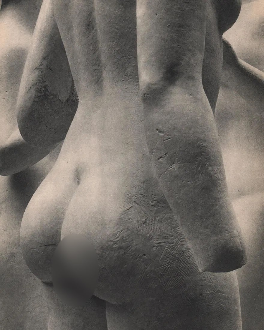Erwin Blumenfeld (German-American, 1897-1969) Print: Erwin Blumenfeld (German-American, 1897-1969) Print. Maillol Sculpture. Photogravure, Printed in 1938, France. 9.50 x 11.50 inches. Printed during the artistâ€™s lifetime. Not hand-si