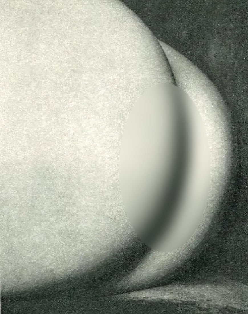 Edward Weston (American , 1886-1958 ) Print: Edward Weston (American, 1886-1958 ) Print. Derriere. Photogravure, Printed in 1957. 4.50 x 5.50 inches. Not hand-signed unless otherwise stated. Lots that contain nudity have been partially obscured 