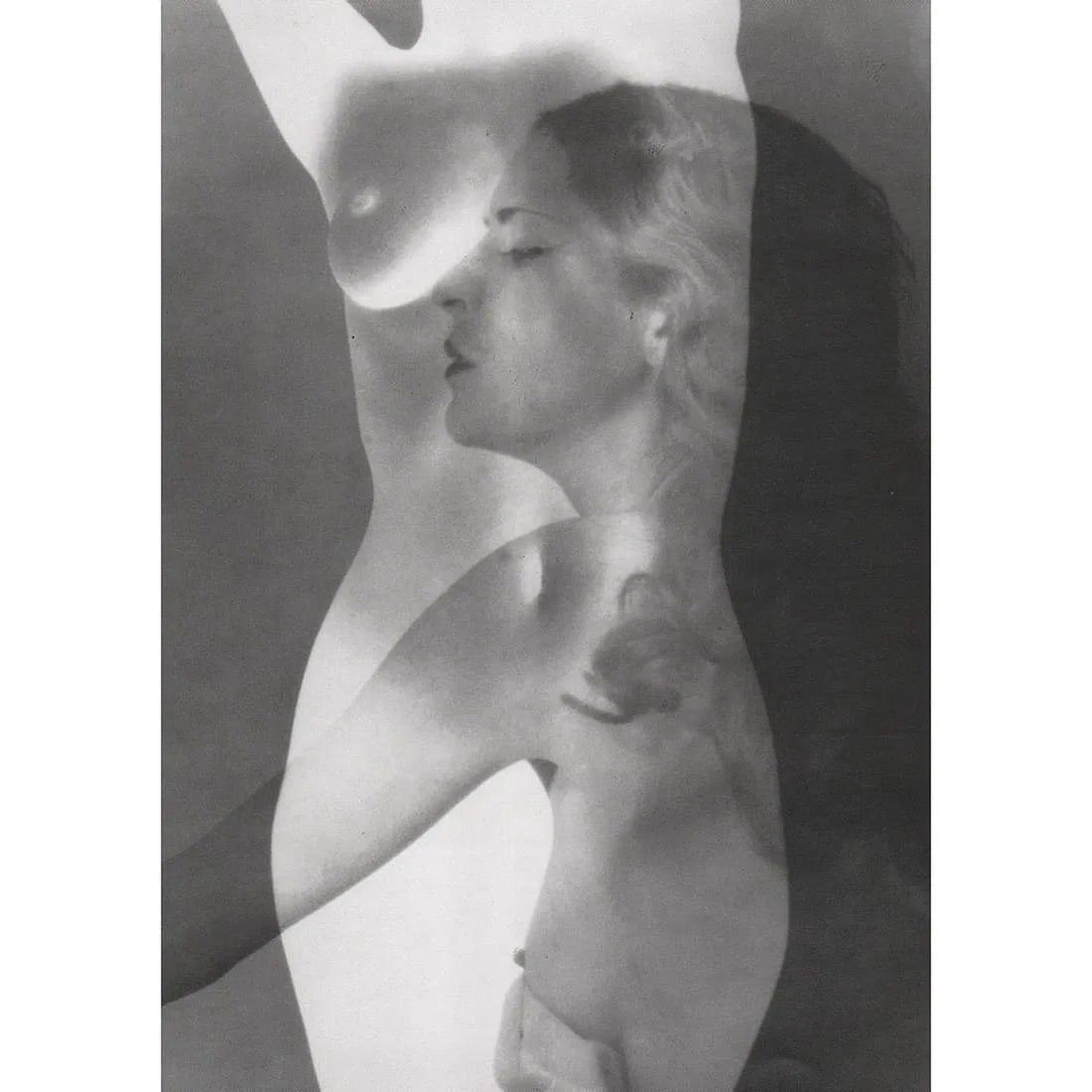 Francois Kollar (French, 1904-1979) Print: Francois Kollar (French, 1904-1979) Print. Double Nu, "1933". Photogravure, Printed in 1990s, France. 8.25 x 6.00 inches. Not hand-signed unless otherwise stated. Lots that contain nudity have been pa