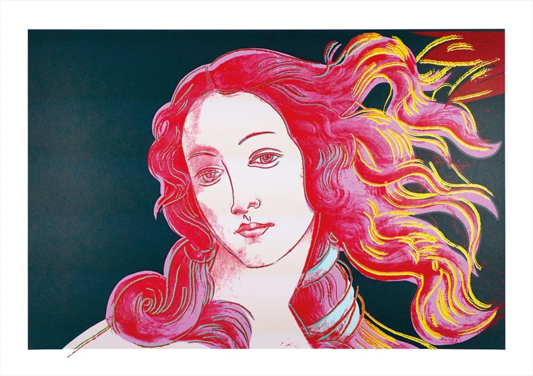 After Andy Warhol (American, 1928-1987) Silkscreen: Andy Warhol (American, 1928-1987) Silkscreen. Birth of Venus, FSII 316, 1984. 32.00 x 44.00 inches. Not hand-signed unless otherwise stated. Lots that contain nudity have been partially obscured in