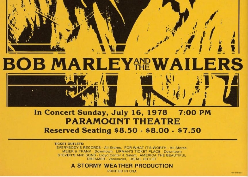After Bob Marley Poster - 2