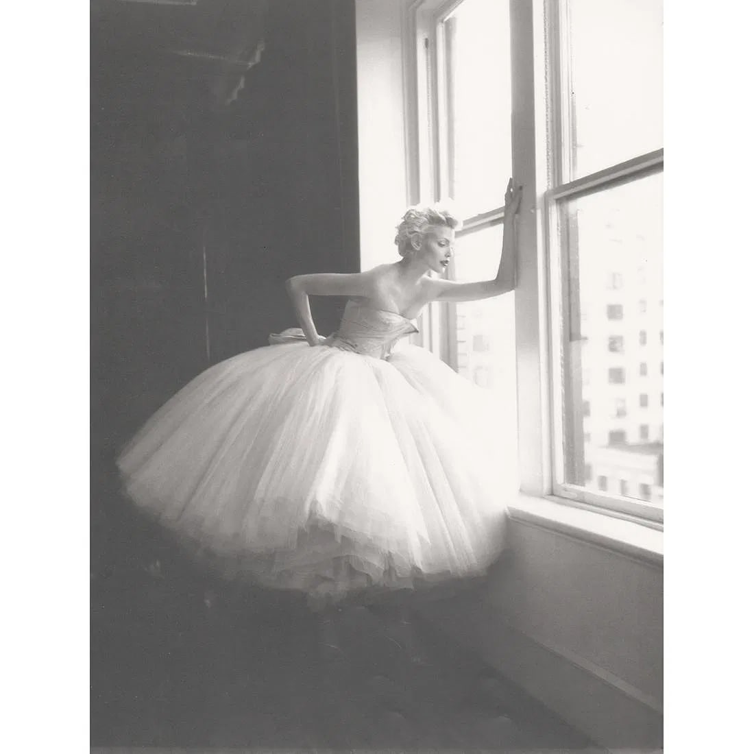 Patrick Demarchelier (German, b. 1943) Print: Patrick Demarchelier (German, b. 1943) Print. Nadja Auermann, Paris, "1994". Photogravure, Printed in 1990s. 11.75 x 9.00 inches. Not hand-signed unless otherwise stated. Lots that contain nudity have