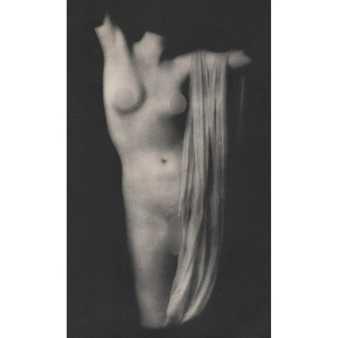 Arnold Genthe (American,1869-1942) Print: Arnold Genthe (American,1869-1942) Print. Modern Torso. Photogravure, Printed in 1930s, USA. 10.00 x 6.00 inches. Printed during the artistâ€™s lifetime. Not hand-signed unless