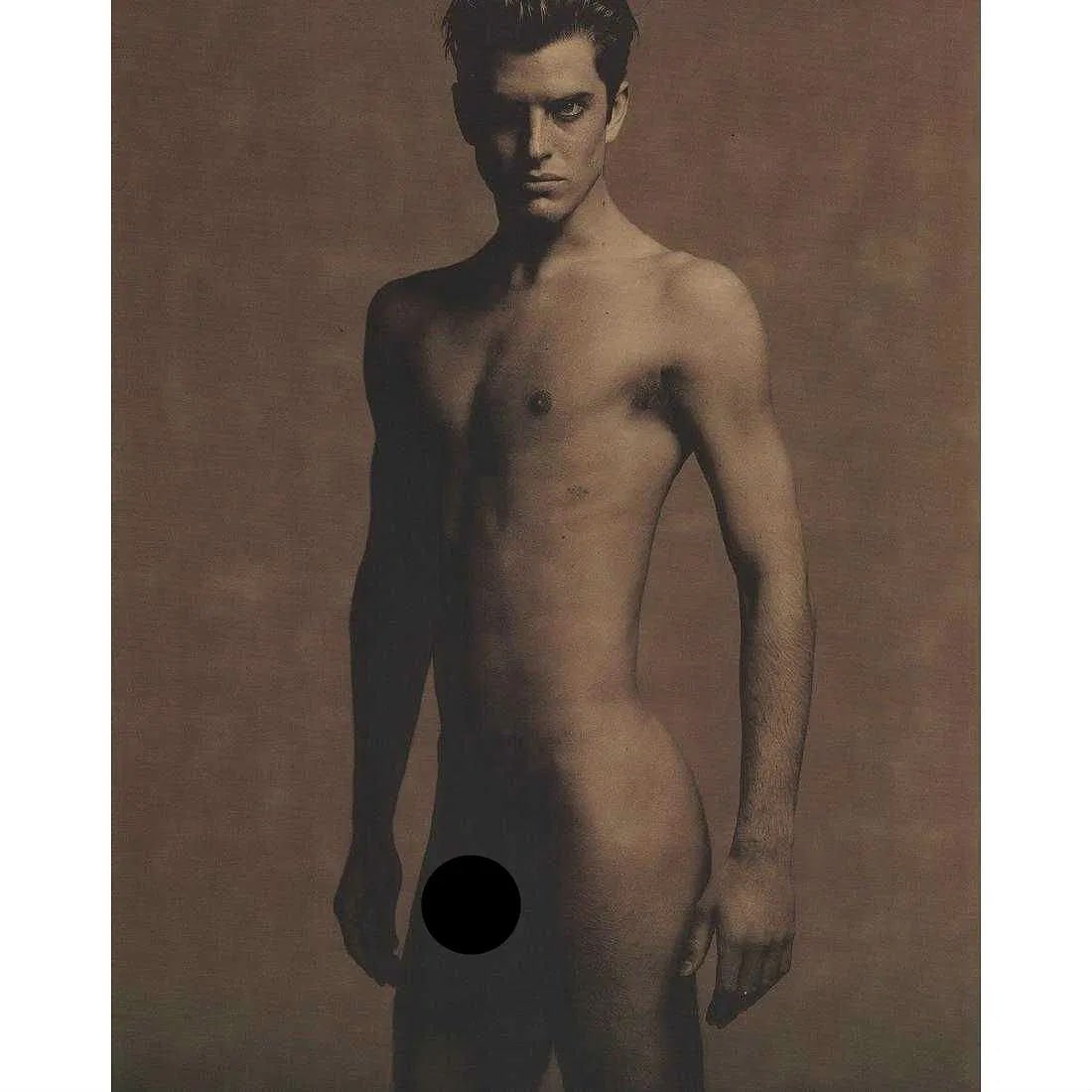 Karl Lagerfield (German, b. 1933) Print: Karl Lagerfield (German, b. 1933) Print. Wyatt. Photogravure, Printed in 1997. 10.50 x 13.00 inches. Not hand-signed unless otherwise stated. Lots that contain nudity have been partially obscured in t