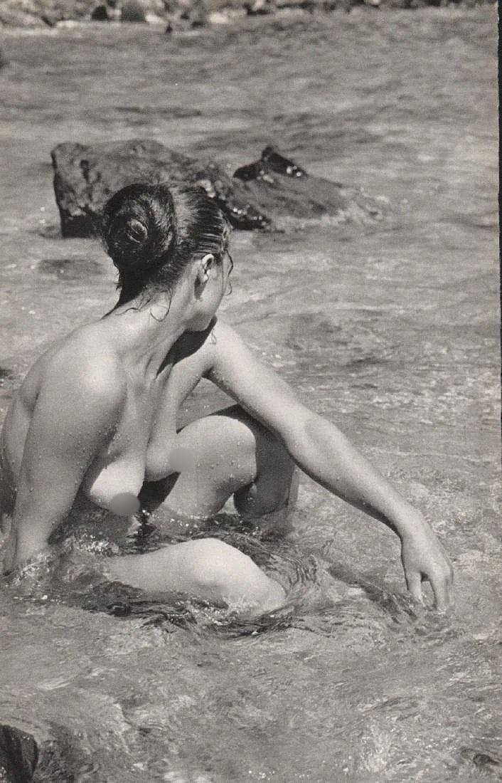 R.M. Clermont (French) Print: R.M. Clermont (French) Print. Nude. Photogravure, Printed in 1967, France. 5.50 x 8.50 inches. Not hand-signed unless otherwise stated. Lots that contain nudity have been partially obscured in the