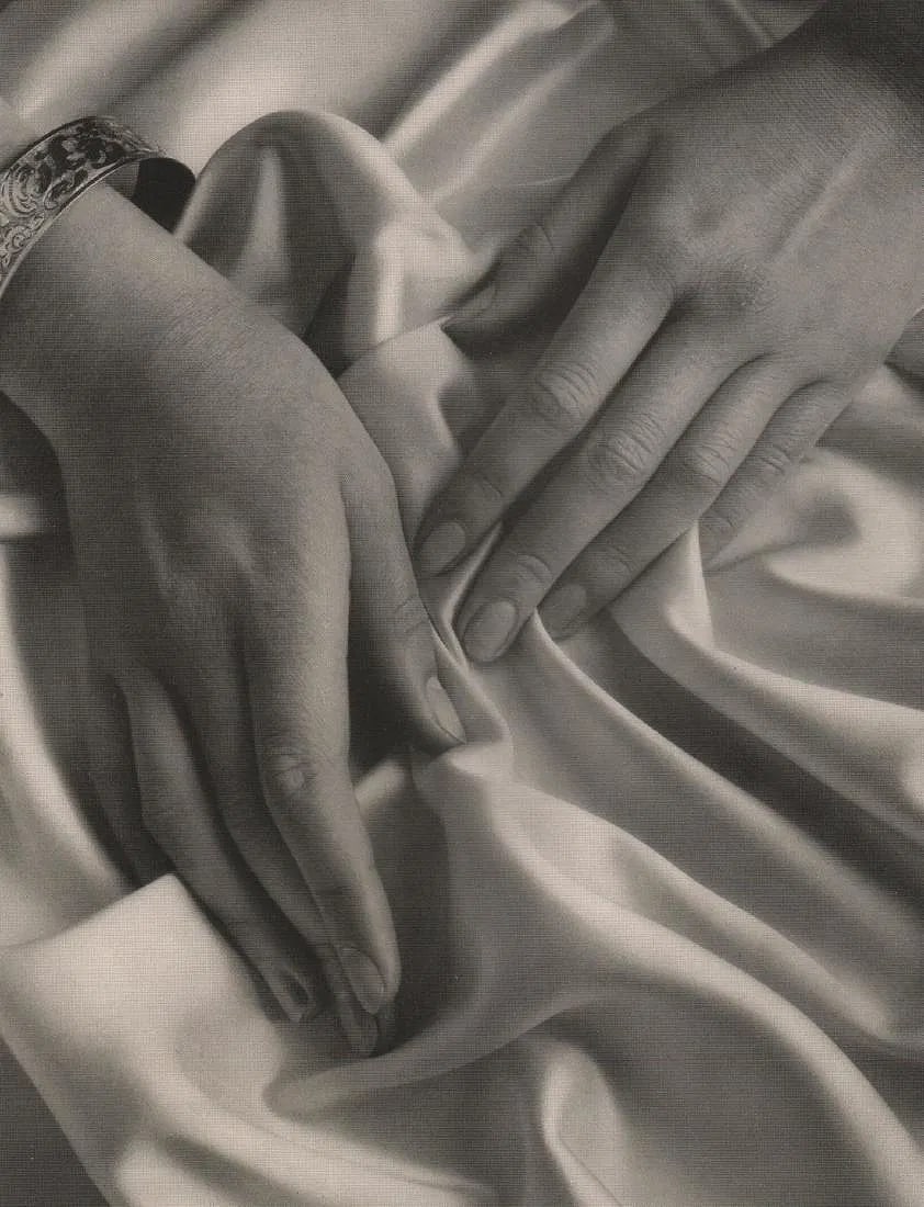 Gertrud Flugel Print: Gertrud Flugel Print. Hands. Photogravure, Printed in 1936. 8â€ x 6â€. inches. Not hand-signed unless otherwise stated. Lots that contain nudity have been partially o