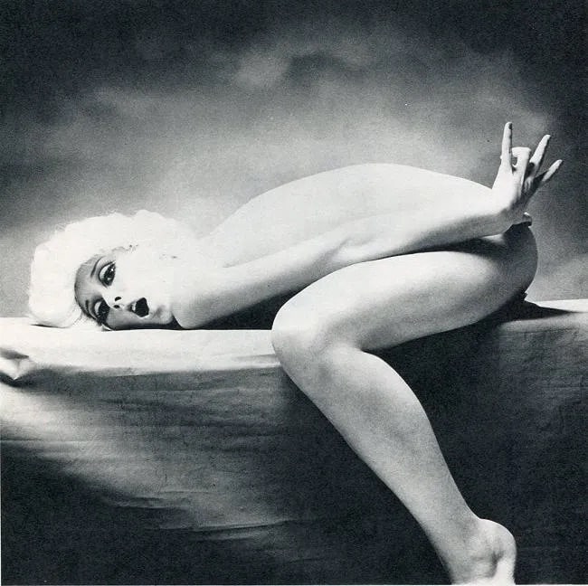 Yoshihiro Tatsuki (Japanese, b. 1949) Print: Yoshihiro Tatsuki (Japanese, b. 1949) Print. Nude. Photogravure, Printed in 1970, Japan. 7.00 x 7.00 inches. Not hand-signed unless otherwise stated. Lots that contain nudity have been partially