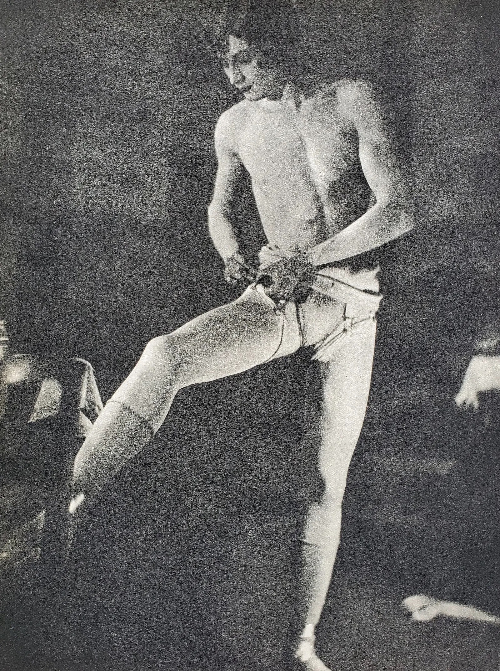 Man Ray (American, 1890-1976) Print: Man Ray (American, 1890-1976) Print. Male Dancer Gets Dressed. Photogravure, Printed in 1934, France. 9.00 x 6.50 inches. Printed during the artistâ€™s lifetime. Not hand-signed unles