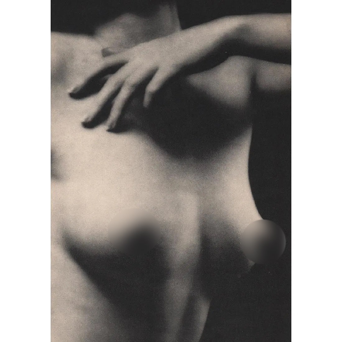 Arnold Genthe (American,1869-1942) Print: Arnold Genthe (American,1869-1942) Print. Nude. Photogravure, Printed in 1930's, USA. 7.25 x 10.25 inches. Printed during the artistâ€™s lifetime. Not hand-signed unless otherwise