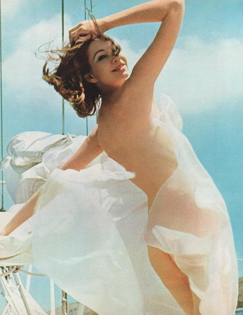John Rawlings (American,1912-1970) Print: John Rawlings (American,1912-1970) Print. Nude in Sail. Photogravure, Printed in 1966, Switzerland. 9.00 x 11.00 inches. Printed during the artistâ€™s lifetime. Not hand-signed unless