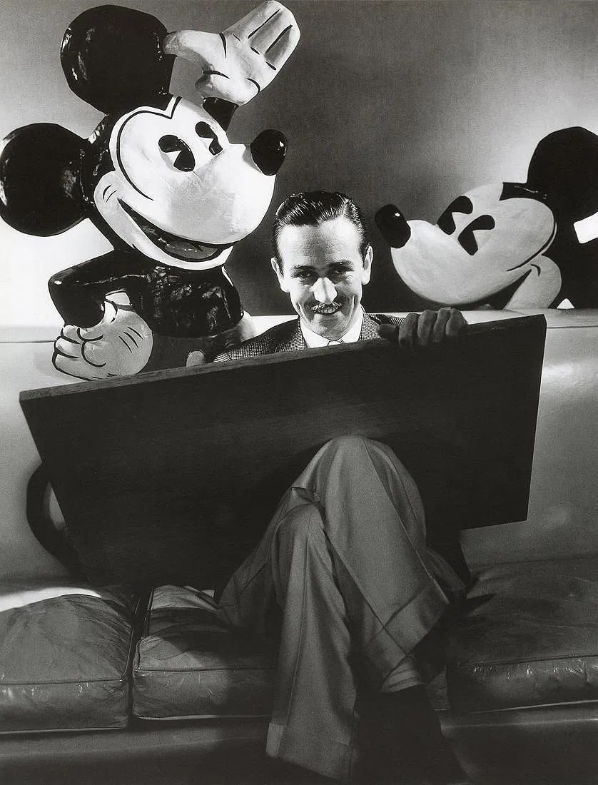 Edward Steichen (American, 1879-1973) Print: Edward Steichen (American, 1879-1973) Print. Walt Disney, "1933". Photogravure, Printed in 2008, Italy. 10.25 x 13.45 inches. Not hand-signed unless otherwise stated. Lots that contain nudity have bee