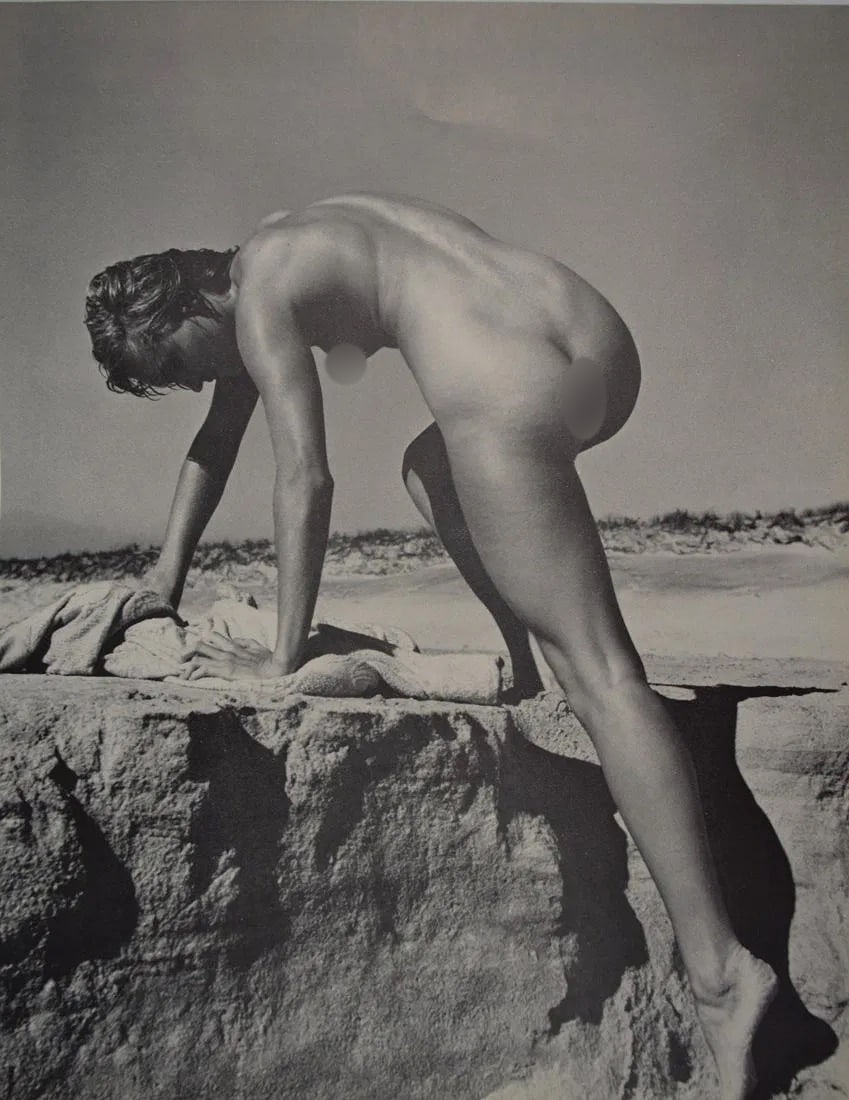 Andre de Dienes (Hungarian-American, 1913-1985) Print: Andre de Dienes (Hungarian-American, 1913-1985) Print. Nude. Photogravure, Printed in 1964, Great Britain. 10.75 x 8.25 inches. Printed during the artistâ€™s lifetime. Not hand-signed