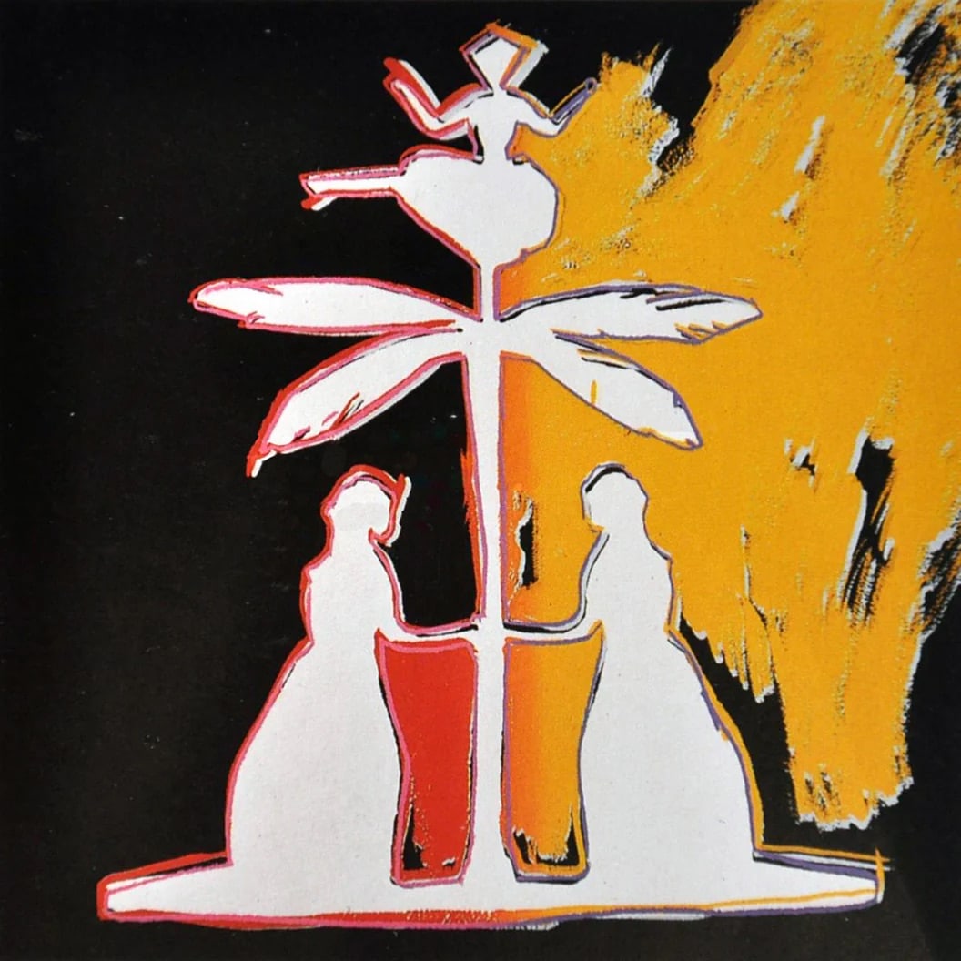 After Andy Warhol (American, 1928-1987) Silkscreen: Andy Warhol (American, 1928-1987) Silkscreen. Hans Christian Andersen, FS 399, "1987". 38.00 x 38.00 inches. Not hand-signed unless otherwise stated. Lots that contain nudity have been partially obscu