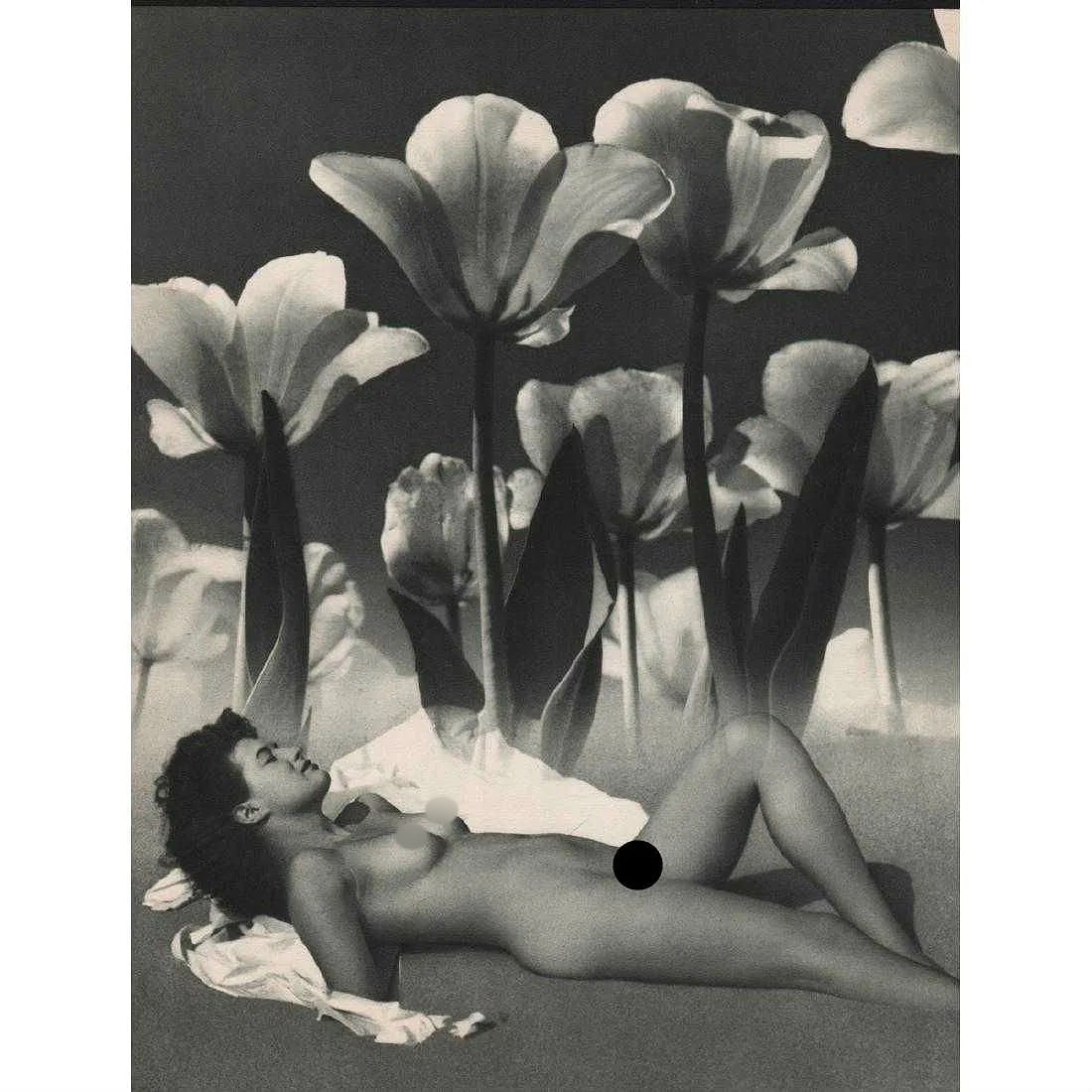 Andre de Dienes (Hungarian-American, 1913-1985) Print: Andre de Dienes (Hungarian-American, 1913-1985) Print. Surrealist Nude. Photogravure, Printed in 1950s, France. 9.00 x 11.50 inches. Printed during the artistâ€™s lifetime. Not