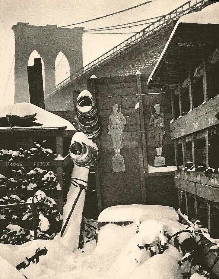 André Kertész (Hungarian, 1894-1985) Print: André Kertész (Hungarian, 1894-1985) Print. Wall Soldiers, New York 1947. Printed in 1973. 7.5" x 9" inches. Not hand-signed unless otherwise stated. Photomechanical Print. Lots that contain nudity 