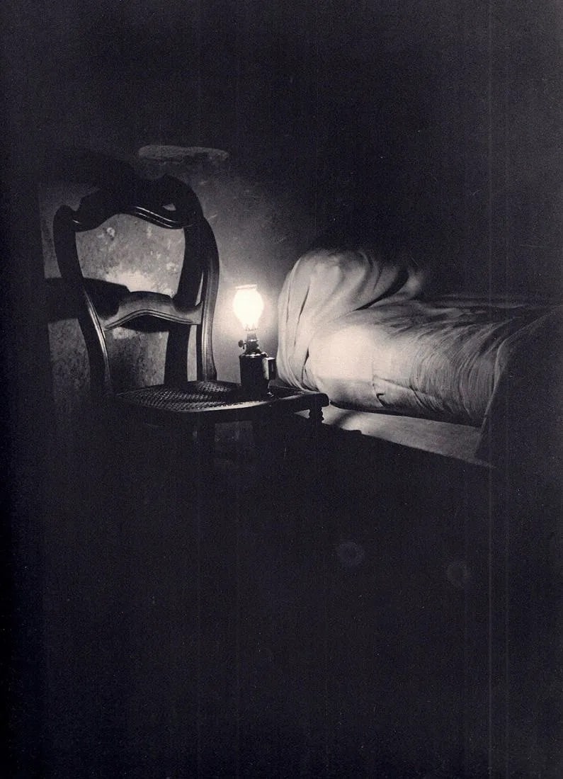 Georges Martin Print: Georges Martin Print. Night Lamp. Printed in 1932. 9" x 12" inches. Not hand-signed unless otherwise stated. Photomechanical Print. Lots that contain nudity have been partially obscured in the