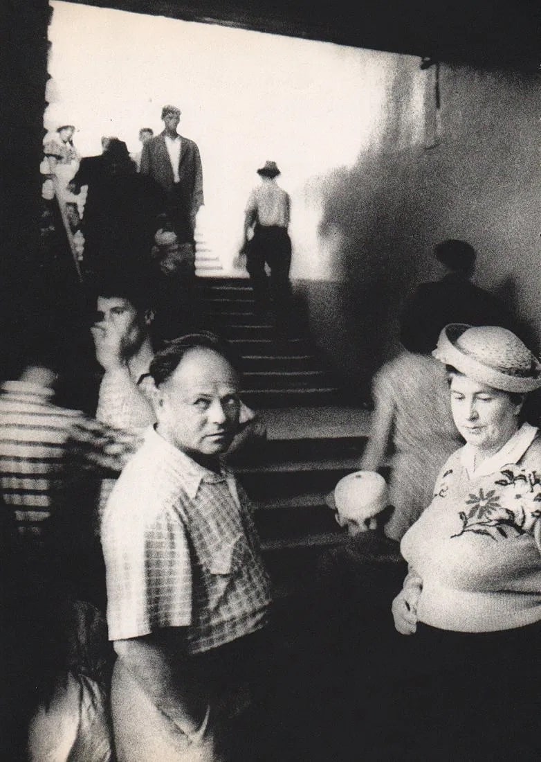 William Klein (American-French, 1926- 2022) Print: William Klein (American-French, 1926- 2022) Print. Moscow. Printed in 1964. 10" x 14" inches. Not hand-signed unless otherwise stated. Photomechanical Print. Lots that contain nudity have been