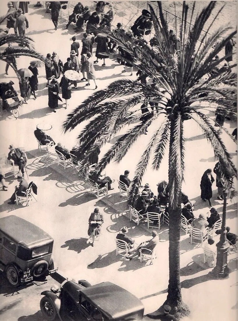 Martin Muncaksi (Hungarian, 1896- 1963) Print: Martin Muncaksi (Hungarian, 1896- 1963) Print. Promenade. Printed in 1932. 8.5" x 11" inches. Not hand-signed unless otherwise stated. Photomechanical Print. Lots that contain nudity have been