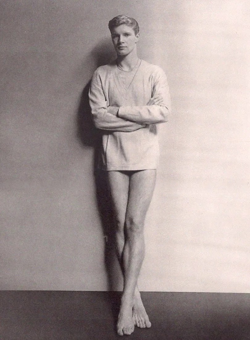 George Platt Lynes (American, 1907-1955) Print: George Platt Lynes (American, 1907-1955) Print. Bill Miller. Printed in 1994. 9.5 x 12 inches. Not hand-signed unless otherwise stated. Photomechanical Print. Lots that contain nudity have been