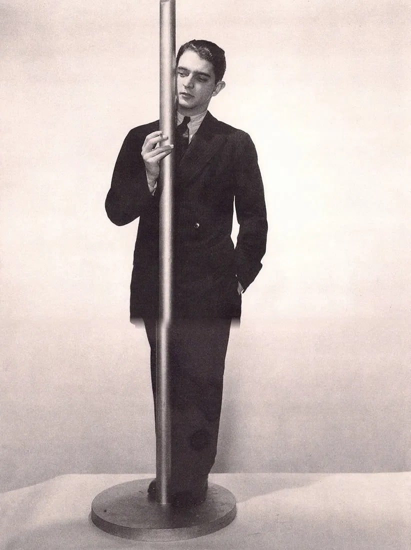 George Platt Lynes (American, 1907-1955) Print: George Platt Lynes (American, 1907-1955) Print. Nelson Lansdale, 1938. Printed in 1994. 8.5 x12 inches. Not hand-signed unless otherwise stated. Photomechanical Print. Lots that contain nudity have be