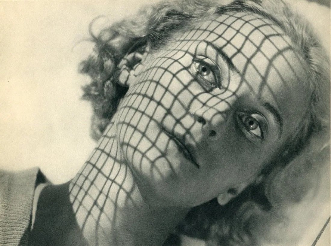 Maurice Tabard (French, 1897-1984) Print: Maurice Tabard (French, 1897-1984) Print. "Mrs Hubbel". Printed in 1931. 8.5" x 6.5" inches. Not hand-signed unless otherwise stated. Photomechanical Print. Lots that contain nudity have been partiall