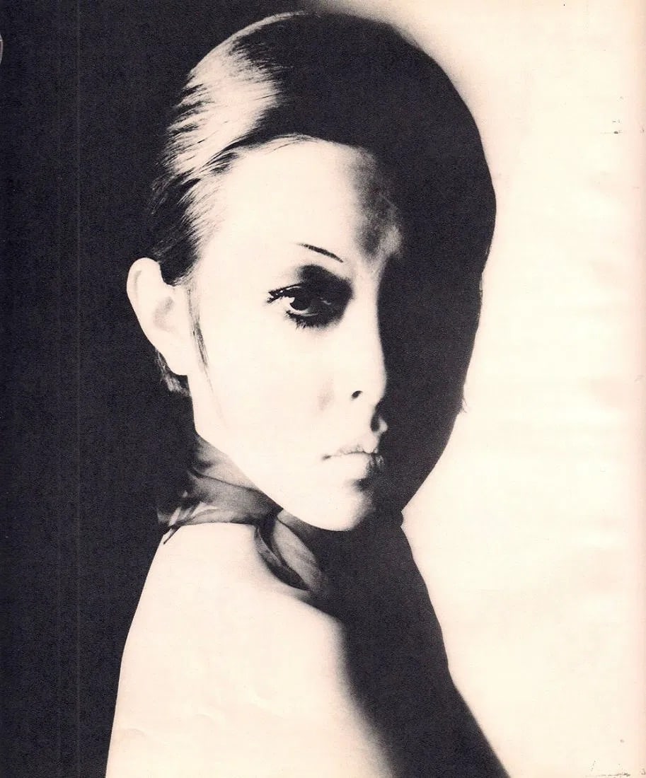 Yoshihiro Tatsuki (Japanese, b. 1937) Print: Yoshihiro Tatsuki (Japanese, b. 1937) Print. Portrait. Printed in 1970. 10" x 9" inches. Not hand-signed unless otherwise stated. Photomechanical Print. Lots that contain nudity have been partially