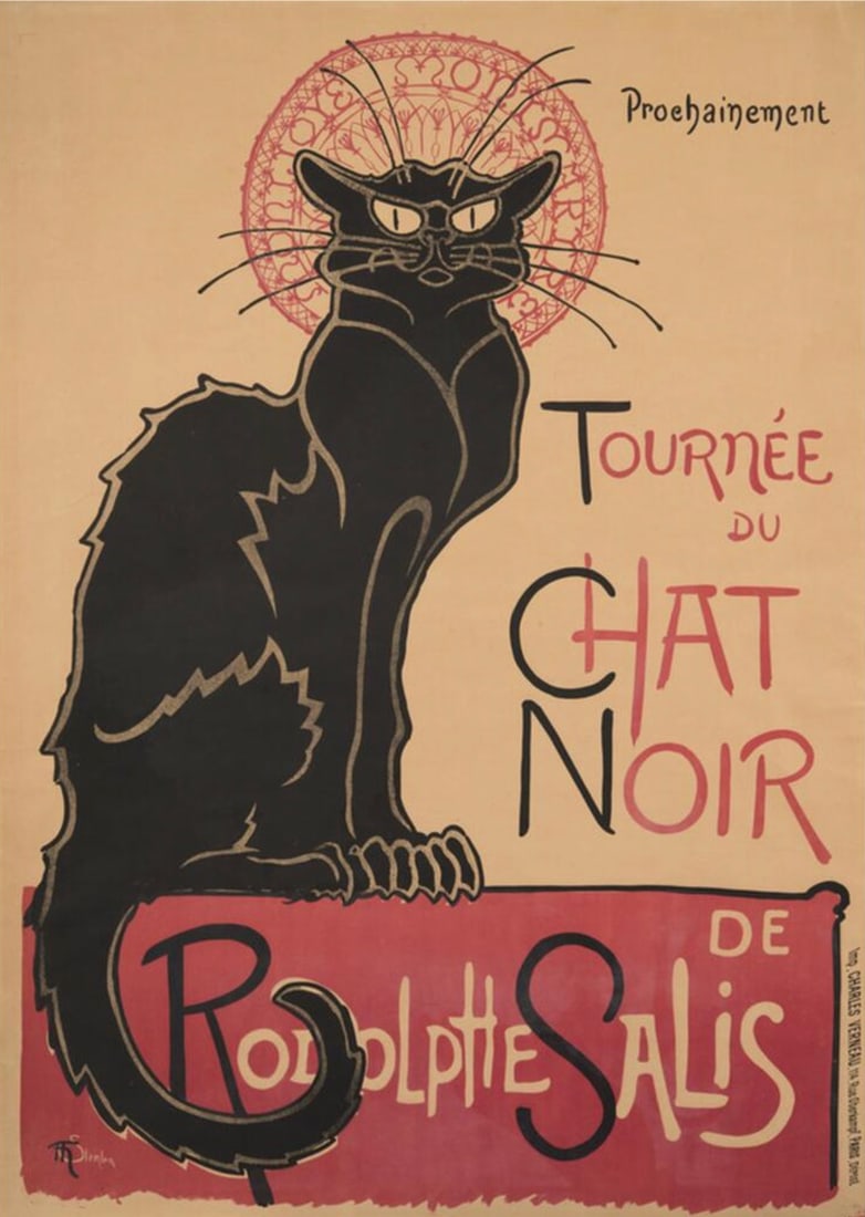 After Theophile-Alexandre Steinlen (Swiss-French, 1859-1923) Poster (1 of 3)