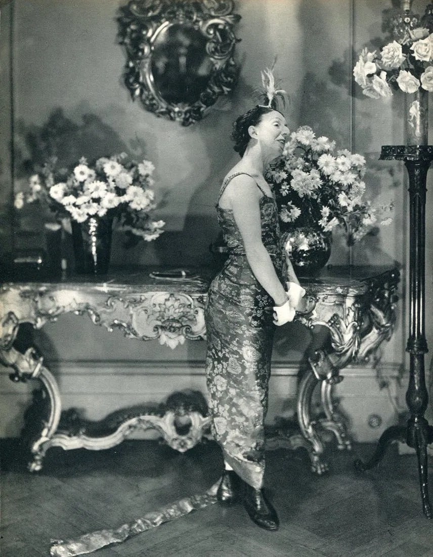 Cecil Beaton (British, 1904-1980) Print: Cecil Beaton (British, 1904-1980) Print. Nellie Wallace. Printed in 1931. 9" x 10.5" inches. Not hand-signed unless otherwise stated. Photomechanical Print. Lots that contain nudity have been