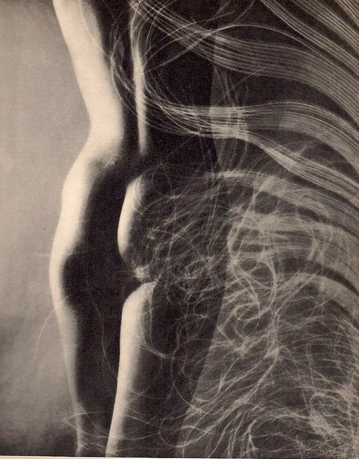 Pierre Boucher (French, 1908-2000) Print: Pierre Boucher (French, 1908-2000) Print. Surimpression. Printed in 1933. 7.5" X 9" inches. Not hand-signed unless otherwise stated. Photomechanical Print. Lots that contain nudity have been