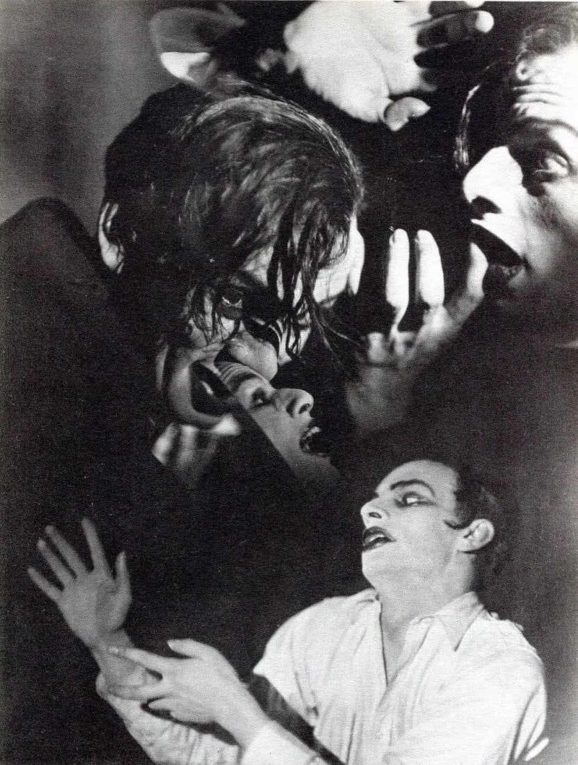 Francis Bruguiere (American, 1879-1945) Print: Francis Bruguiere (American, 1879-1945) Print. Etude Macabre. Printed in 1926. 7" X 9.5" inches. Not hand-signed unless otherwise stated. Photomechanical Print. Lots that contain nudity have been