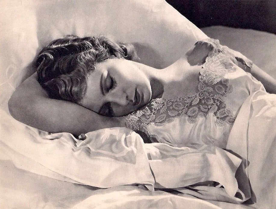 M. Coche (Studio Deberny-Peignot) Print: M. Coche (Studio Deberny-Peignot) Print. Sleep. Printed in 1932. 8" x 10" inches. Not hand-signed unless otherwise stated. Photomechanical Print. Lots that contain nudity have been partially obscured