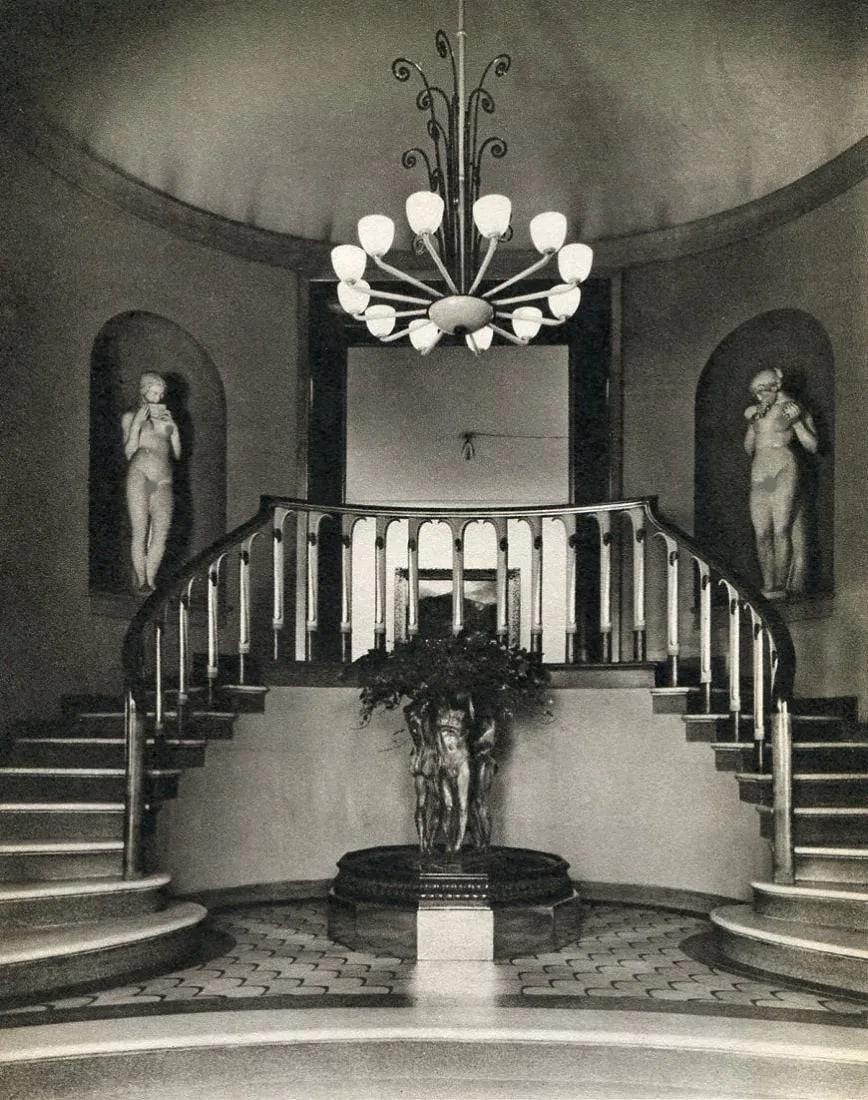 Bernice Abbot (American, 1898- 1991) Print: Bernice Abbot (American, 1898- 1991) Print. Whitney Museum Entrance. Printed in 1949. 5.75" X 7.75" inches. Not hand-signed unless otherwise stated. Photomechanical Print. Lots that contain nudity hav
