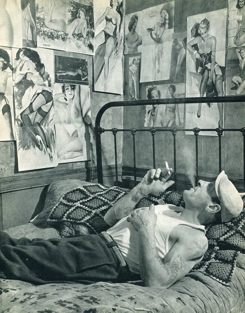 Robert Doisneau (French, 1912-1994) Print: Robert Doisneau (French, 1912-1994) Print. CrŽatures de Rves. Printed in 1956. 8.5" X 10.5" inches. Not hand-signed unless otherwise stated. Photomechanical Print. Lots that contain nudity have been 