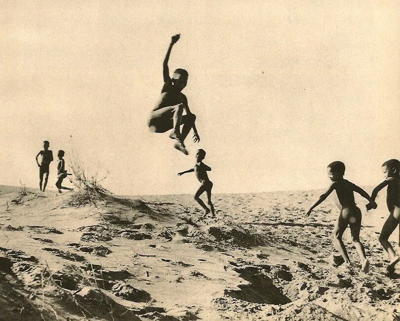 N. Farbman.R. (American, 1907-1988) Print: N. Farbman.R. (American, 1907-1988) Print. Playtime. Printed in 1961. 8" X 6" inches. Not hand-signed unless otherwise stated. Photomechanical Print. Lots that contain nudity have been partially