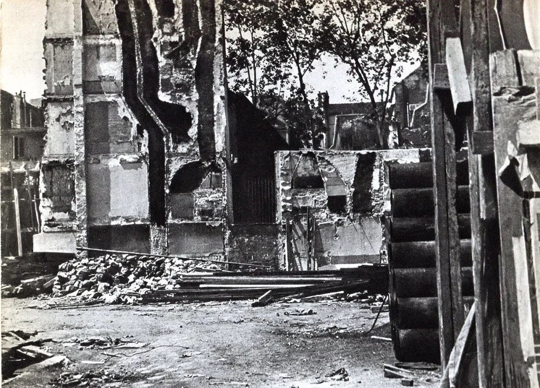 Man Ray (American, 1890-1976) Print: Man Ray (American, 1890-1976) Print. "Ruins". Printed in 1934. 9" x 7" inches. Not hand-signed unless otherwise stated. Photomechanical Print. Lots that contain nudity have been partially obscured in