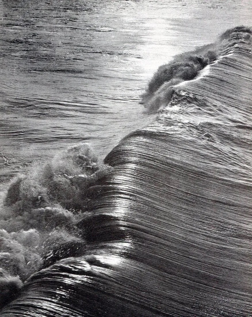 K. Nakamura Print: K. Nakamura Print. Evening Wave. Printed in 1929. 7" X 8.5" inches. Not hand-signed unless otherwise stated. Photomechanical Print. Lots that contain nudity have been partially obscured in the