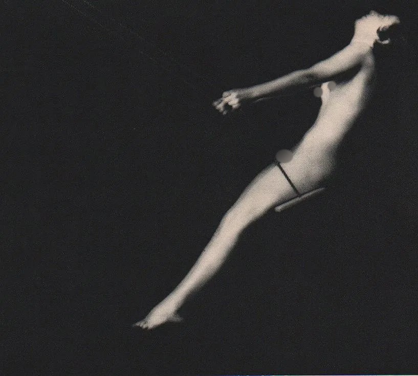 Fred P Peel Print: Fred P Peel Print. Swing. Printed in 1935. 8" X 7" inches. Not hand-signed unless otherwise stated. Photomechanical Print. Lots that contain nudity have been partially obscured in the listing;