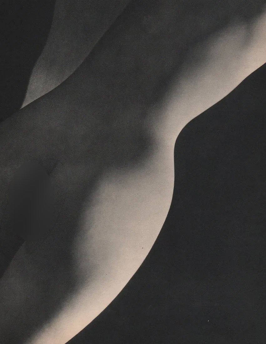 Ullberg & Oliver Print: Ullberg & Oliver Print. Nude. Printed in 1935. 8" X 11" inches. Not hand-signed unless otherwise stated. Photomechanical Print. Lots that contain nudity have been partially obscured in the listing; un