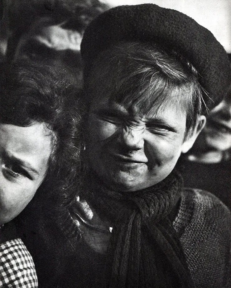 Marcel Bovis (French, 1904-1997) Print: Marcel Bovis (French, 1904-1997) Print. Street Kids - PhotoGravure. Printed in 1936. 8 x 9 inches. Not hand-signed unless otherwise stated. Photomechanical Print. Lots that contain nudity have been pa