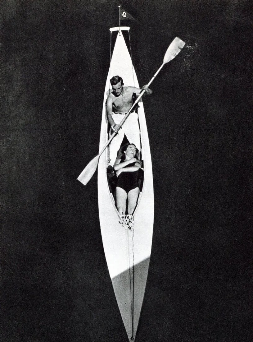 Heinz V. Perckhammer (Tyrolean, 1895-1965) Print: Heinz V. Perckhammer (Tyrolean, 1895-1965) Print. Kayak - Gravure. Printed in 1936. 6 x 8 inches. Not hand-signed unless otherwise stated. Photomechanical Print. Lots that contain nudity have been